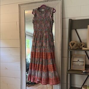 Calypso St. Barth Multicolor Floral Maxi Dress